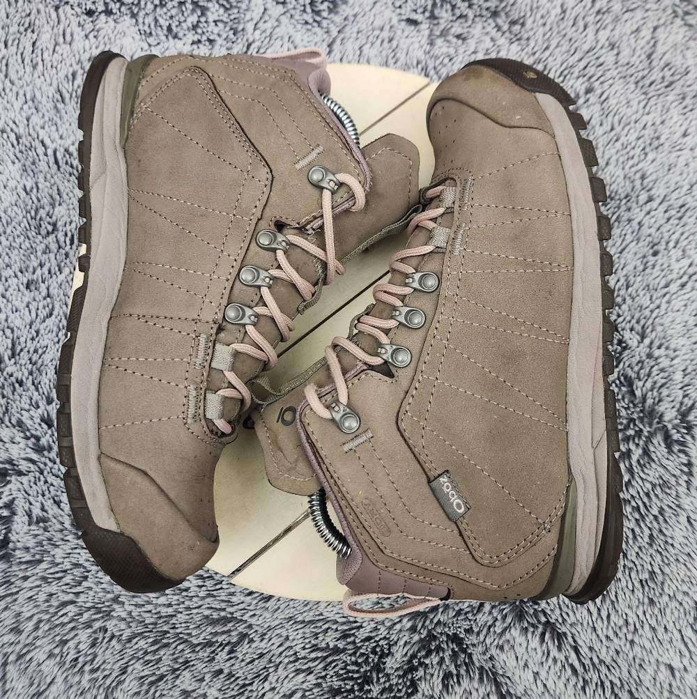 OBOZ Bozeman Mid Leather Waterproof Shoes Women's Size 7.5 - Picture 6 of 9